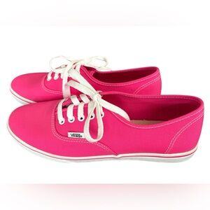 New Vans women's classic canvas sneakers hot pink colour size 9